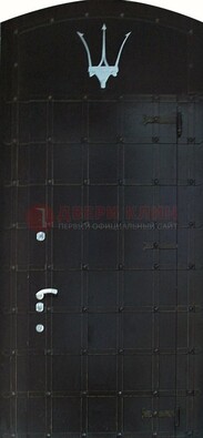 Металлическая арочная дверь ДА-22 высокого качества в Тамбове