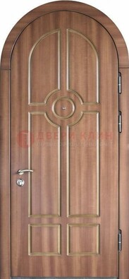 Арочная дверь с отделкой массивом ДА-35 в Ставрополе