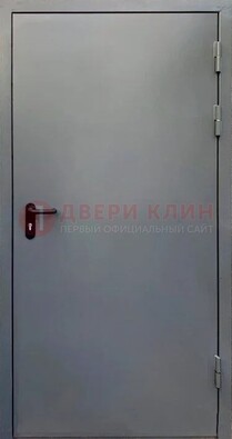 Серая противопожарная дверь ДПП-20 в Климовске