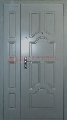 Голубая тамбурная дверь ДТМ-15 в Великом Новгороде
