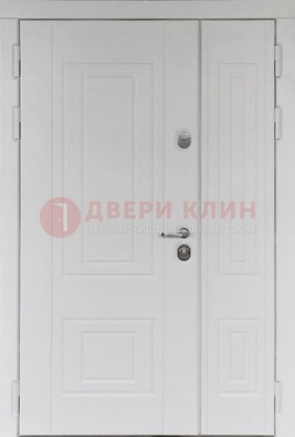 Классическая полуторная входная дверь для дома ПЛ-3 в Климовске